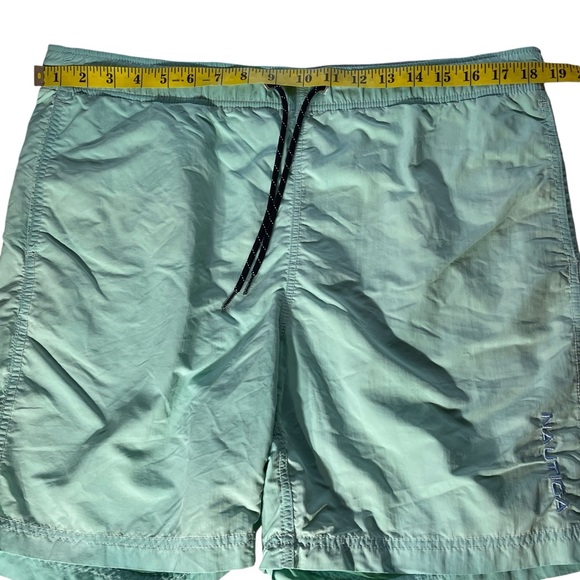 Nautica Mens Swim Trunks Mens Small Shorts Suit Lined Netting Elastic Drawstring - Picture 11 of 16